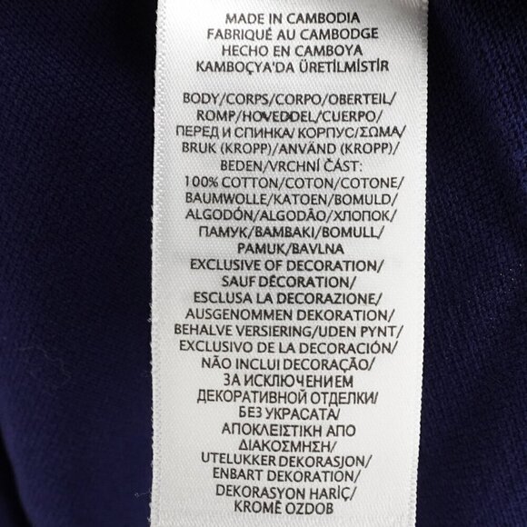 Polo Ralph Lauren Men's Slim Fit Lunar New Year Triple-Pony Polo Shirt Blue XXL - Picture 14 of 14